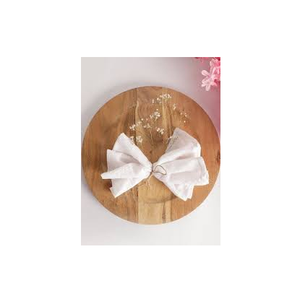 Assiette de Présentation Ronde en Bois Écologique Polie, Design Original pour la Vaisselle et les Restaurants, Artisanat Fait Main - Product Image 2
