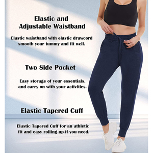 กางเกงวอร์มผ้าฝ้ายแบบลำลองสำหรับเด็กผู้หญิงกางเกงวิ่งแนวสตรีทสองชิ้น - Product Image 5