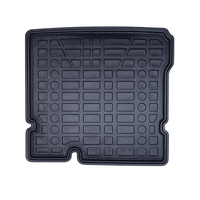 Tapis de coffre sur mesure en caoutchouc TPE antidérapant noir compatible AUDI Q3 2021+