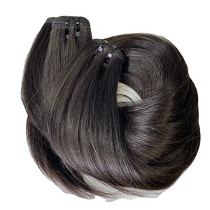 Mechones de pelo brasileño humano de alta calidad, 10A, 12A, cabello virgen alineación con cutícula, venta al por mayor - Product Image 1