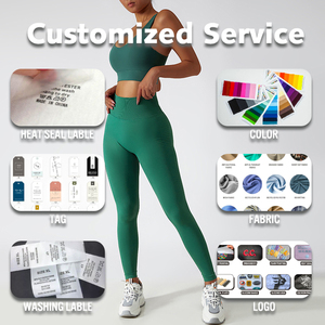 Fashion Workout <b>Tummy</b> <b>Control</b> Gym Sports Yoga Pants V-Shape Butt Lifting Yoga <b>Leggings</b> Elastic <b>Waist</b> <b>Leggings</b> - Product Image 3