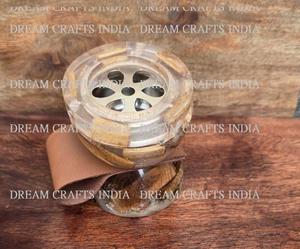 เตาเผาไม้หอมมะม่วงจากดรอยม์คราฟท์อินเดีย คุณภาพสูง แบบอินเดีย รุ่นมูบคาร สีสันโดดเด่น รุ่นมาดกาน 2025 ที่วางถ่าน ใช้งานง่าย เป็นมิตรกับสิ่งแวดล้อม - Product Image 3