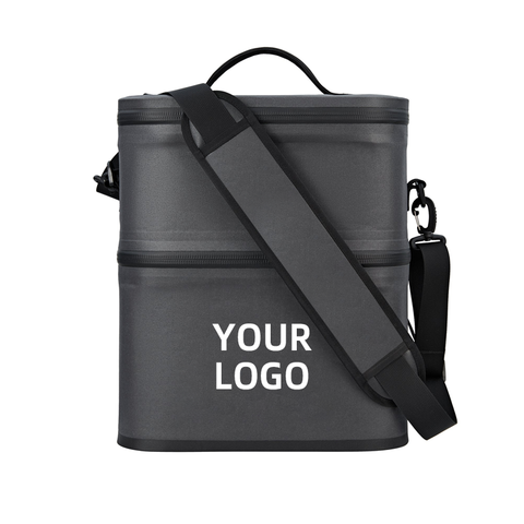 OEM ODM TPU Waterproof 2-in-1 Soft Cooler Bag Insulated Leak-Proof Picnic Camping Multi-purpose Cooler for Food and Cans