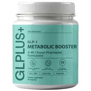GLPlus Daily Digestive Support Capsules with Plant-Based Nutrition | Private Label & OEM Available for Bulk Packaging - Product Image 1
