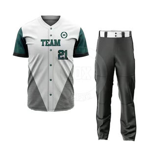 2025 Ropa de equipo juvenil Uniforme de béisbol barato Uniforme de béisbol Diseño de servicio OEM más vendido - Product Image 1