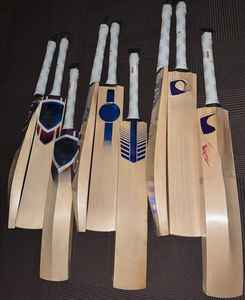 Bâton de cricket personnalisable léger en bois, style classique vintage, logo pour entraînement en extérieur, jardin, fête, sports anglais - Product Image 2