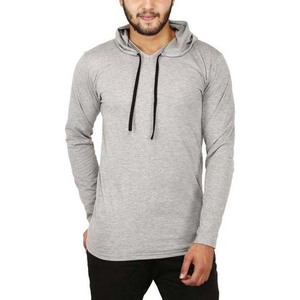 Sudadera con capucha de algodón 100% personalizada OEM para hombre, Jersey holgado de gran tamaño con hombros caídos básicos, sudaderas con capucha para hombre - Product Image 6