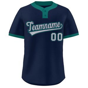 Jersey de béisbol personalizado, ropa de calle, camisa de softball con botones en contraste, bordado de malla transpirable para jóvenes, ajuste de EE. UU. - Product Image 5