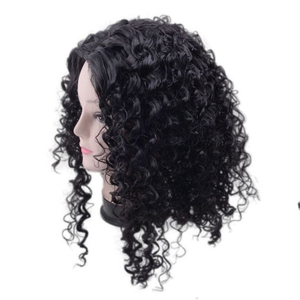 วิกผมแท้สีดำธรรมชาติแบบเต็มลอนทรงหลวมสีดำสนิทสำหรับส่วนปิดด้านหน้าจากเวียดนาม - Product Image 1