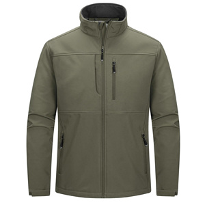 High Quality Wholesale Men's Casual Autumn Lightweight Softshell <b>Jacket</b> Windbreaker Waterproof Warm <b>Fleece</b> <b>Lined</b> Outdoor Hiking - Product Image 4