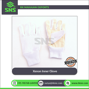 Premier exportateur de gants intérieurs au xénon de cricket en cuir de chamois de haute qualité pour les aînés et les juniors - Product Image 2