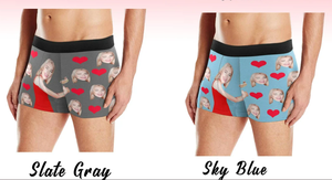 Photo Gift for Boyfriend/Husband Custom <b>Boxer</b> Briefs - Product Image 2