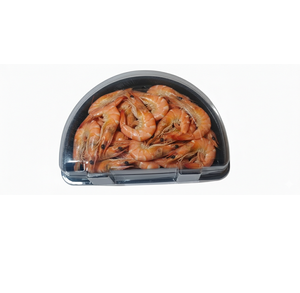Plateau de présentation de fruits de mer multifonctionnel haut de gamme avec compartiment à sauce, idéal pour les restaurants, les hôtels et la restauration - Product Image 4