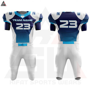 Men's Professional American Football Uniform Set - Durable <b>Padded</b> Jersey And <b>Pants</b> With Breathable Mesh Fabric - Product Image 6