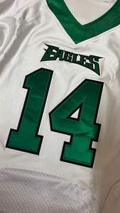 Uniforme de fútbol americano de diseño personalizado conjunto de jóvenes completo sublimación aparejos de sarga bordado trabajo impreso - Product Image 4