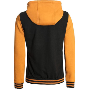 Veste universitaire courte brodée sur mesure pour femmes Vestes en laine et en cuir Letterman de qualité supérieure vente en gros OEM prix d'usine - Product Image 3