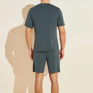 Ensemble de shorts de gym d'été de haute qualité pour hommes T-shirt respirant et short assorti avec style High Street - Product Image 5