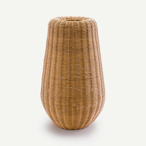Ensemble de vases de sol modernes en rotin tissé Vases décoratifs en rotin naturel faits à la main pour la décoration de salon OEM ODM Vietnam - Product Image 2