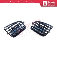 Grille de ventilation centrale gauche et droite BDP1598 pour tableau de bord, diffuseur intérieur pour Megane MK3 2008-2016 Fluence L3 2009-2020