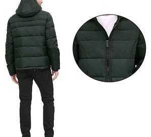 Men's <b>Winter</b> Puffer <b>Jacket</b> Custom Made High Quality Latest Style Long Sleeve Hooded Collar Front <b>Waterproof</b> Windproof Reasonable - Product Image 4