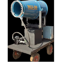 Puissante machine électrique de suppression de la poussière MJ50 MISTJET, nouveau canon à brouillard chaud, capacité de 7 kg/h, impeller AC 440, pour la suppression de la poussière minière