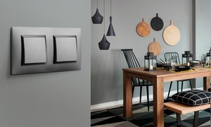 High Quality 2 Gang 2 Way Latte 220V IP22 Wall <b>Switch</b> 16A Electric Power <b>Light</b> <b>Switch</b> ABS Plastic Home Use EU/UK/US Standards - Product Image 6