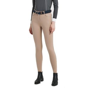 Vente en gros de culottes d'équitation en silicone de qualité supérieure pour femmes, pantalons d'équitation droits, legging pour chevaux - Product Image 4