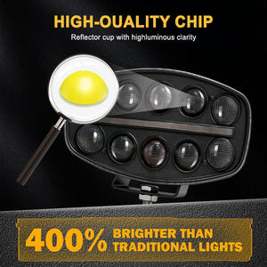 Focos LED <span class=keywords><strong>de</strong></span> 10 Pulgadas <span class=keywords><strong>de</strong></span> <span class=keywords><strong>Alta</strong></span> Resistencia al Agua, 12 V, para Todoterreno, <span class=keywords><strong>Luz</strong></span> <span class=keywords><strong>de</strong></span> Trabajo LED <span class=keywords><strong>de</strong></span> 10 Pulgadas, <span class=keywords><strong>Luz</strong></span> Adicional para Camiones, Remolques, SUV, Barcos - Product Image 3