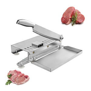 Machine de découpe d'os de viande en acier inoxydable commerciale meilleur prix trancheuse de viande congelée coupe-cube de poulet nouveau pour une utilisation au restaurant - Product Image 1