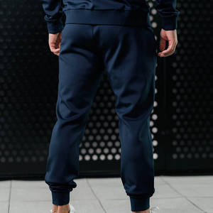 High Quality Custom Logo <b>Navy</b> <b>Men's</b> <b>Jogger</b> Cotton Slim Fit Sweatpants For <b>Men</b> Breathable <b>Men's</b> Pants & Trousers With Pockets - Product Image 4
