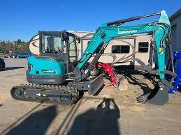 Mini-excavatrice SWE60UF d'occasion de qualité supérieure, 4 tonnes, moteur, boîte de vitesses, pompe de haute qualité, modèle 2023, efficace, à vendre - Product Image 3