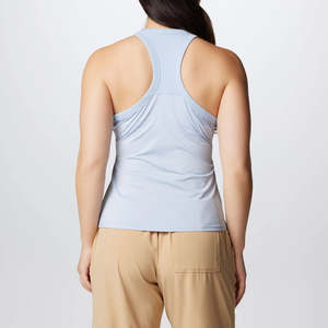 Camiseta sin mangas de secado rápido para mujer con cuello halter y tela transpirable, ajuste cómodo para gimnasio, yoga y uso casual. - Product Image 5