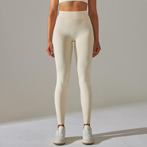 ไม่มีรอยต่อถักคุณภาพสูงBreathable Tuckท้องโยคะผู้หญิงLeggingsกีฬาฟิตเนสกางเกงเซ็กซี่ก้นLeggingsผู้หญิง - Product Image 3