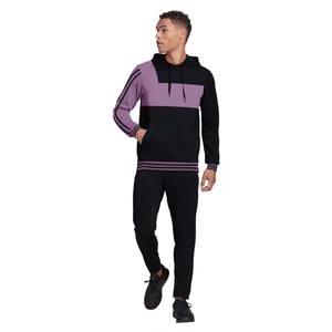 Conjunto Deportivo de Hombre de Alta Calidad con Paneles Diferentes, Estilo Casual, Sudadera con Capucha y Pantalones Deportivos con Logotipo Bordado Personalizado - Product Image 1