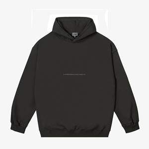 Ventes chaudes sur Ins&Tiktok, sweat à capuche personnalisé avec poches latérales, 100% coton, sweat à capuche surdimensionné de haute qualité, lourd - Product Image 6