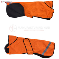 Veste pour chien en cire Manteau pour chien pour rester confortable pendant les froides journées d'hiver en coton et polyester Vestes pour chien résistantes à l'eau