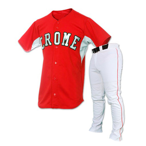Vêtements de sport de baseball personnalisés en gros, impression intégrale, maillot unisexe, sublimation numérique, respirant, séchage rapide, personnalisé - Product Image 3