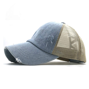 Design personnalisé Casquettes de baseball de bonne qualité Casquette de baseball respirante pour extérieur, sport, tenue décontractée pour hommes - Product Image 5