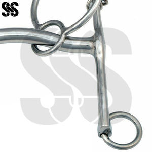 2026 Servicio OEM ODM de Calidad Premium, con Logotipo Personalizado, Precio Mayorista, Bocados para Caballos de Acero Inoxidable Ligeros, Soporte Lateral Estable que Previene - Product Image 5