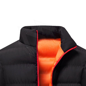 2024 nouveauté vestes bouffantes pour hommes de haute qualité vêtements de rue personnalisables avec col montant pour l'hiver - Product Image 2