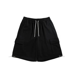 Shorts de jogging d'été pour hommes, en maille, à séchage rapide, pour le sport et les loisirs, avec logo personnalisé, en tissu éponge - Product Image 3