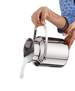 Conteneur à lait en acier inoxydable de 1100 litres, fût à lait, seau à lait, baril, bidon d'expédition, seau à lait avec couvercle et poignée, fabricant en gros - Product Image 4