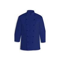 Nouveau design Bulk Supply 100% pur coton manteaux de chef à manches personnalisées avec poche