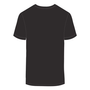 HBCU hombres educados Chenille contraste Trim Ringer camiseta negra con Pan africano bordado letra suave algodón ropa universitaria - Product Image 3