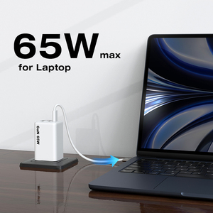 Cargador GaN de 65W con 3 Puertos, Cargador Rápido para iPhone, Samsung, Adaptador Universal USB C para Teléfono Móvil, Portátil, PD 65W, Cargador de Pared Tipo C - Product Image 2