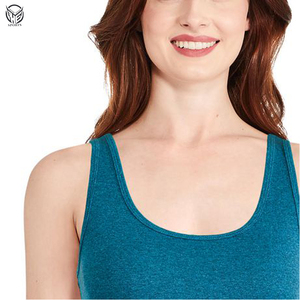 Camiseta sin mangas de sublimación de buena calidad para mujer, 100% algodón, para la temporada de verano, último diseño para mujer. - Product Image 4