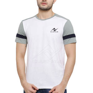 Camisetas de Manga Corta para Hombre al por Mayor, 100% Algodón, Cuello Redondo, Diseño Personalizado con Logotipo y Color OEM, Transpirables y Ecológicas - Product Image 2