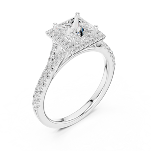 แหวนสัญญาดีไซน์หัวใจทองแท้14K สำหรับผู้หญิง - Product Image 5