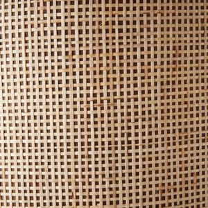 Table centrale moderne ronde en rotin pour la maison, le salon et le bureau Table basse décorative en bois de manguier avec finition noyer - Product Image 4