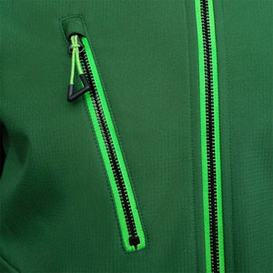 Chaqueta polar Softshell ligera personalizada para hombre, nuevo estilo, 3 capas, impermeable, ropa deportiva para exteriores, cuello levantado, bolsillo, senderismo - Product Image 3